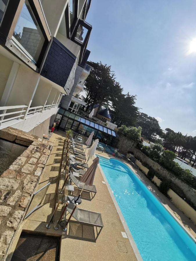 Le Churchill Hotel & Spa Carnac Exterior foto