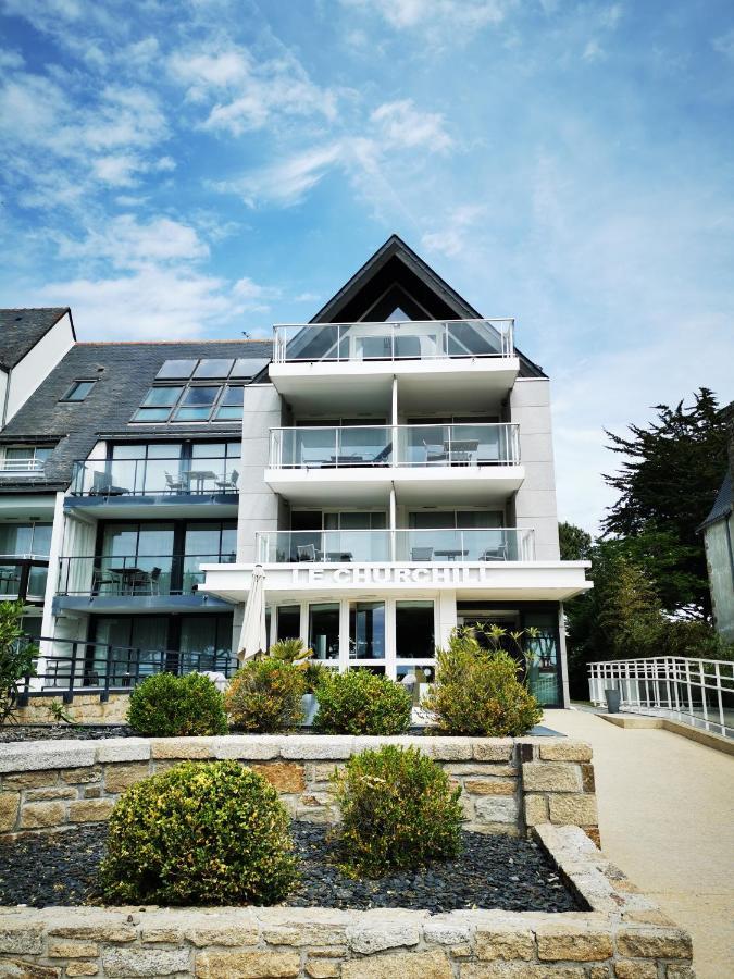 Le Churchill Hotel & Spa Carnac Exterior foto