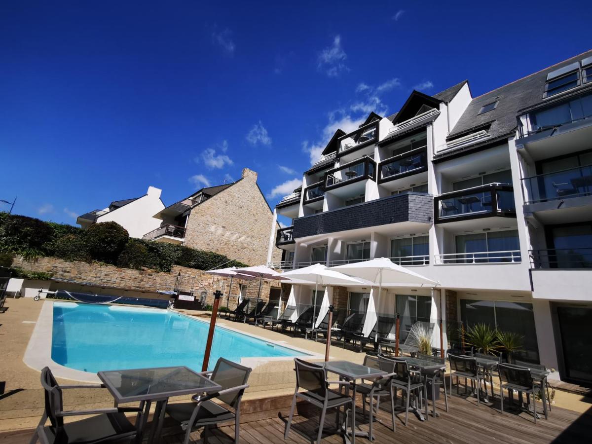 Le Churchill Hotel & Spa Carnac Exterior foto