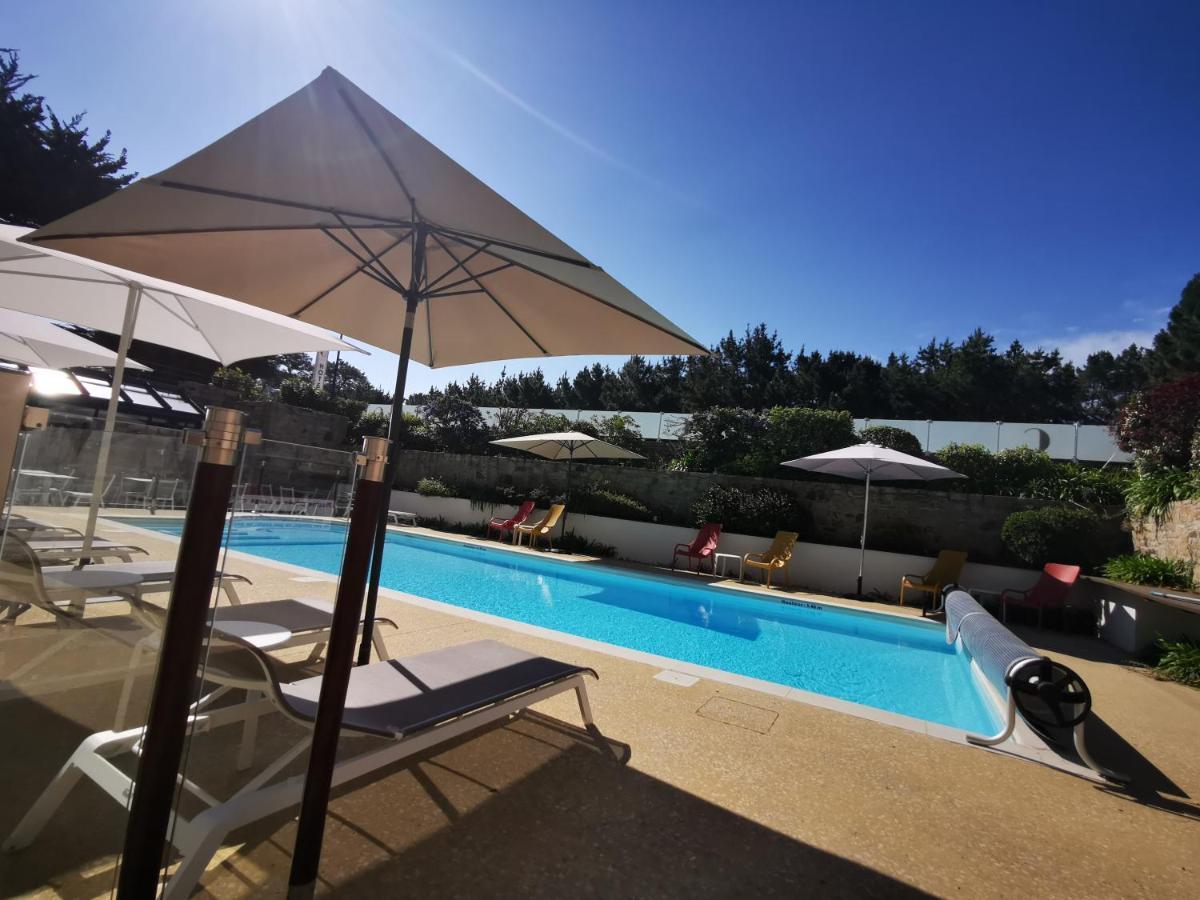 Le Churchill Hotel & Spa Carnac Exterior foto