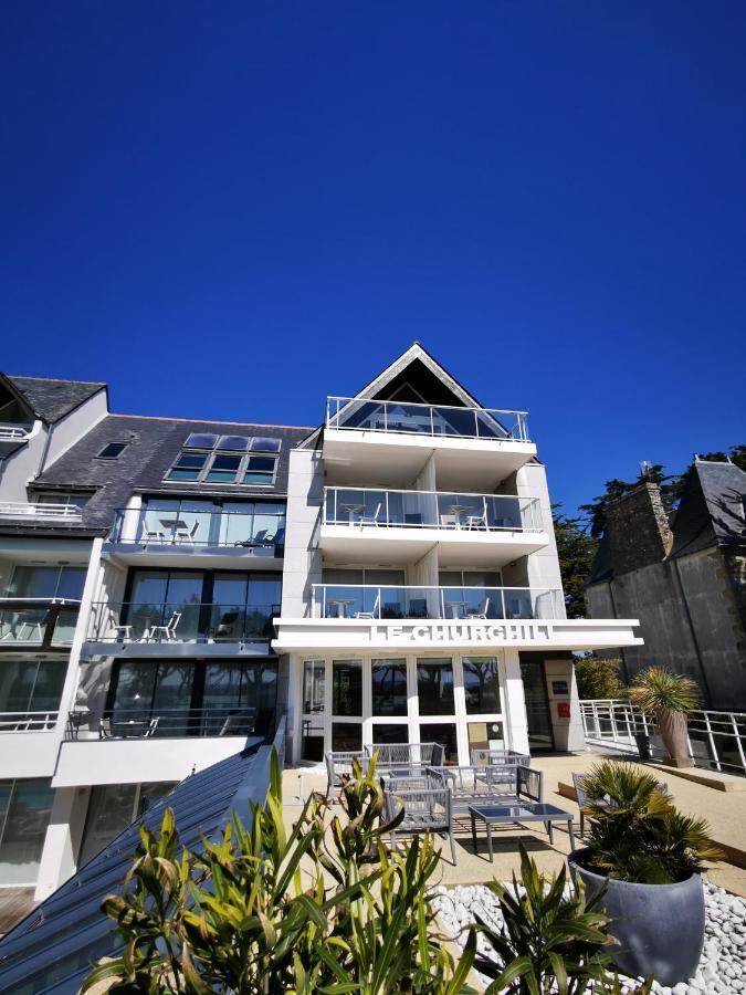 Le Churchill Hotel & Spa Carnac Exterior foto