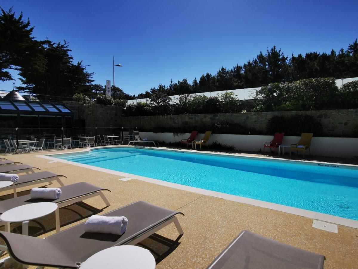 Le Churchill Hotel & Spa Carnac Exterior foto