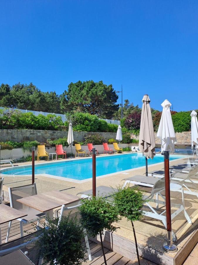 Le Churchill Hotel & Spa Carnac Exterior foto