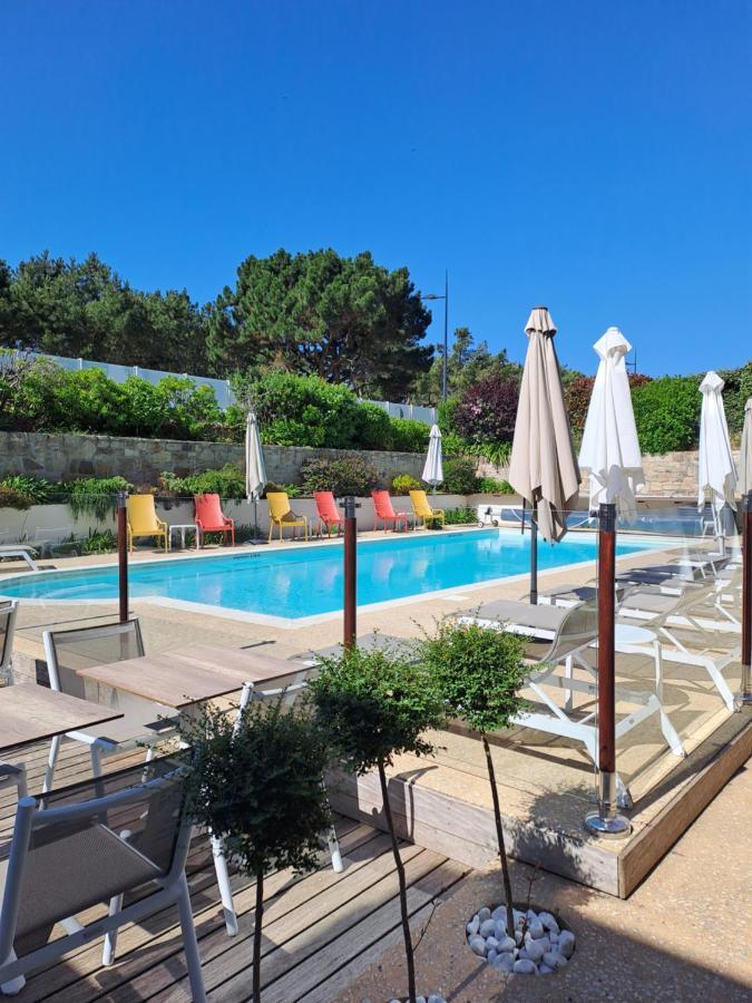 Le Churchill Hotel & Spa Carnac Exterior foto