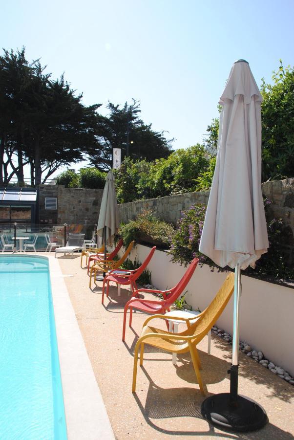 Le Churchill Hotel & Spa Carnac Exterior foto